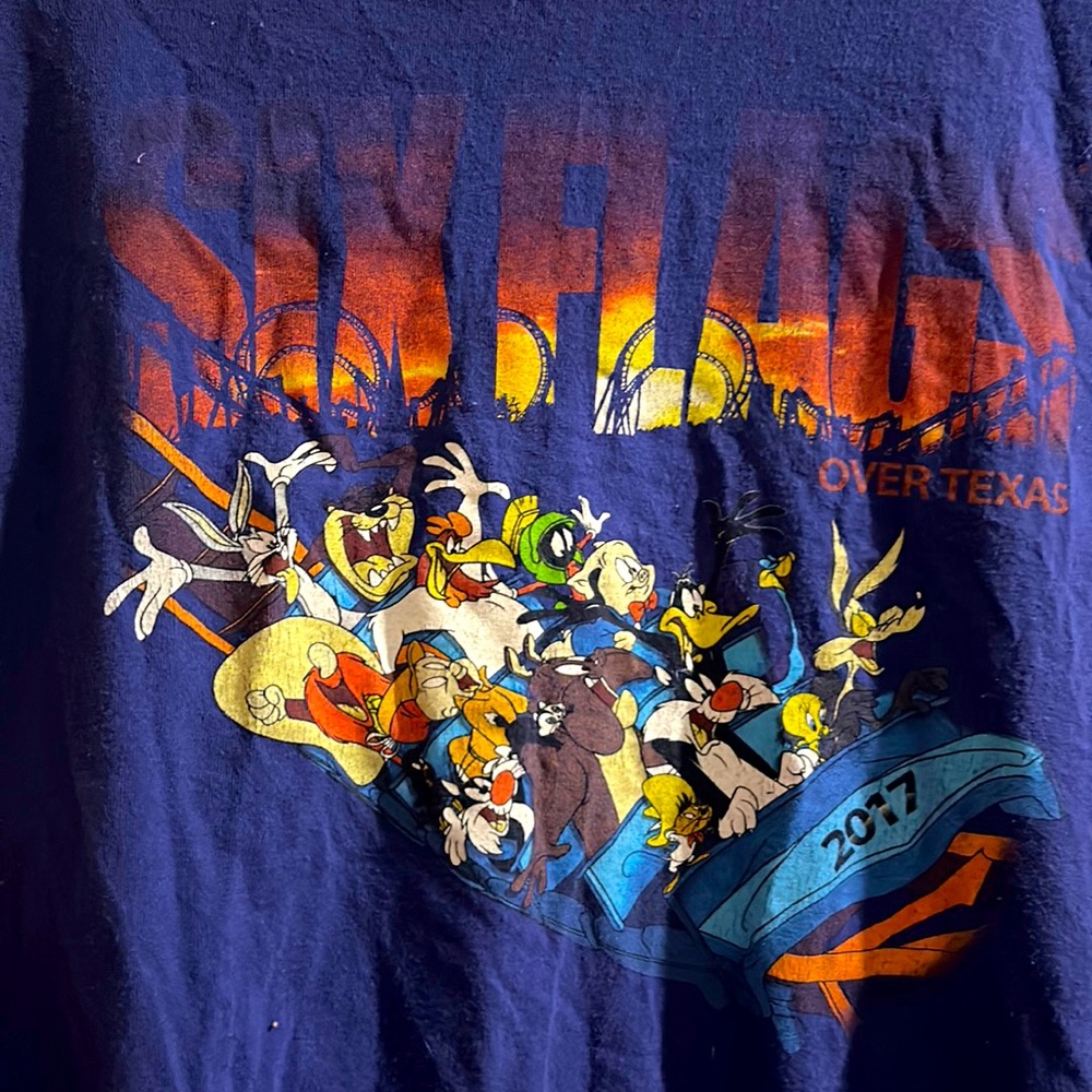 Six flags looney toons T-shirt